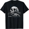 I'm Fine Skeleton Drowning Skull Sarcastic Meme T-Shirt