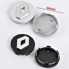 2026 Hot For Renault Hub Caps 4PCS 57mm 60mm Car Tire Center Hub Cap Logo Sticker Rim Cap Badge For Renault Megane 2 3 Clio 4 Tr