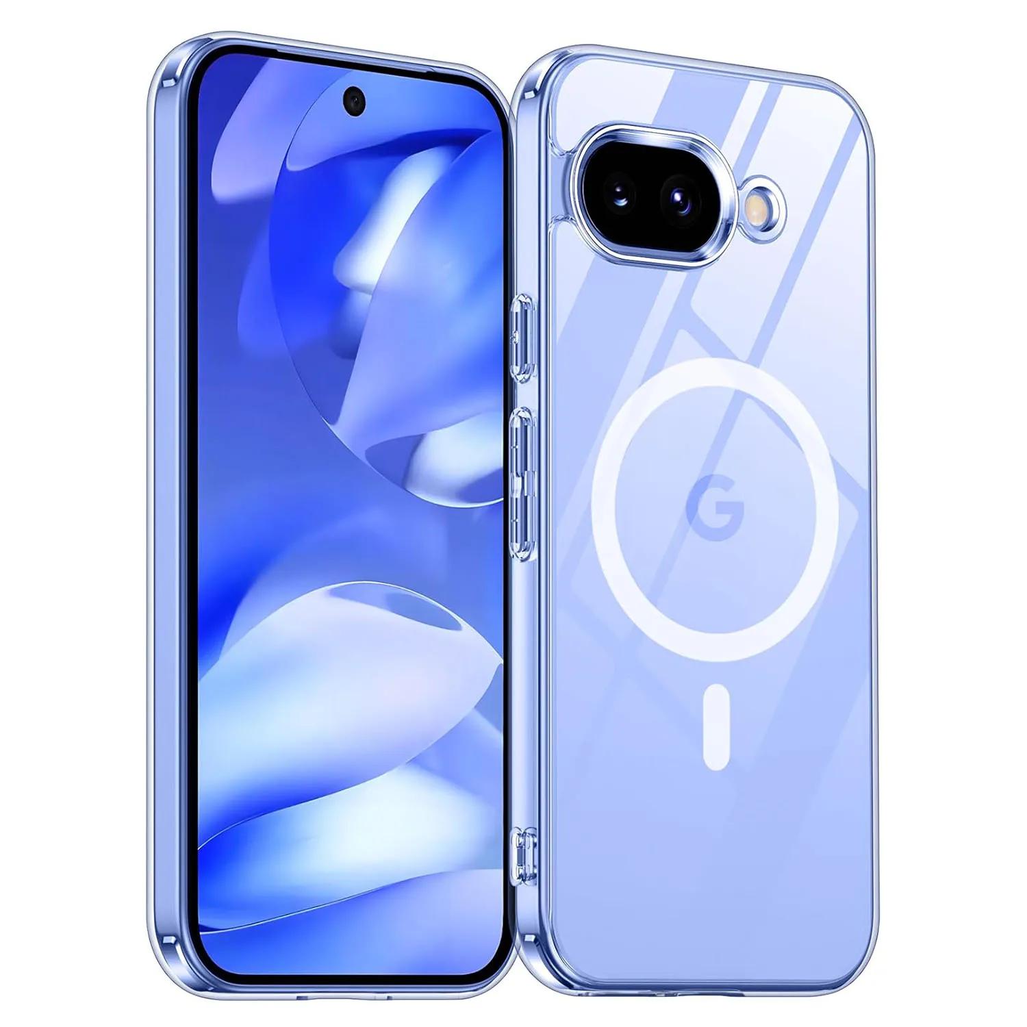 For Magnetic Wireless Charging Case For Google Pixel 10A Google10A 5G Clear Shockproof Back Cover Google Pixel 10A