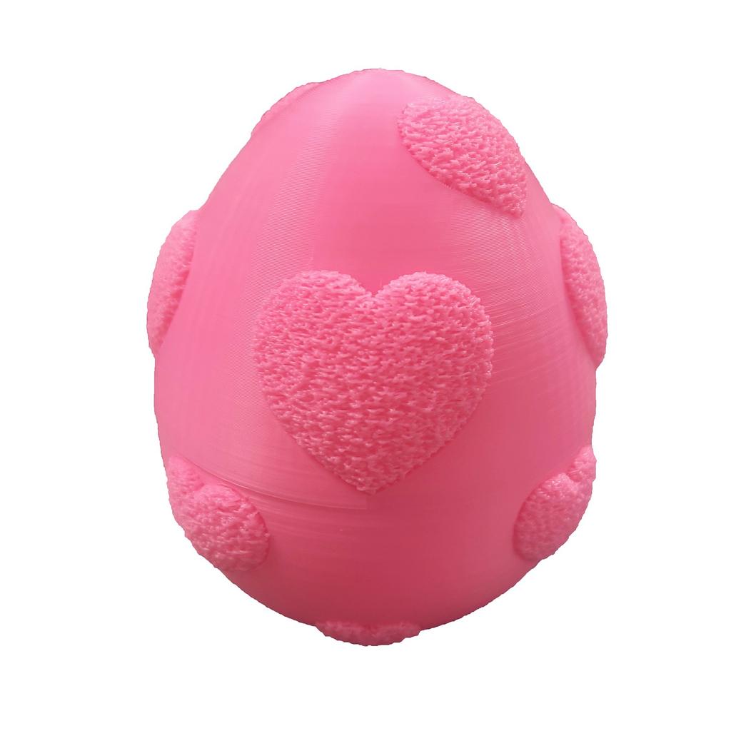 3D Printed Imitation Plush Craft Love-printed Surprise Egg .storage Box.as A Gift For Friends. Children. And Couples