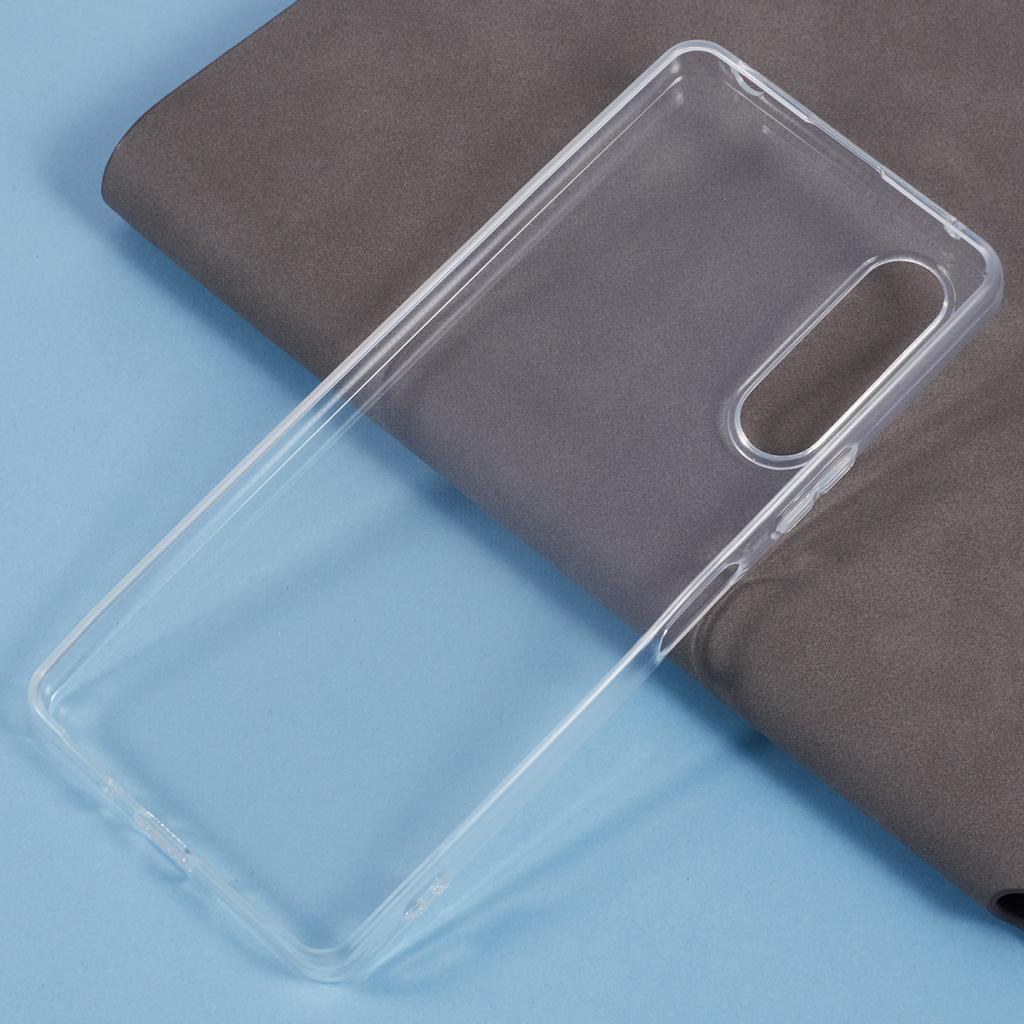 X-LEVEL for Sony Xperia 10 V 5G Case Slim Transparent TPU Phone Cover