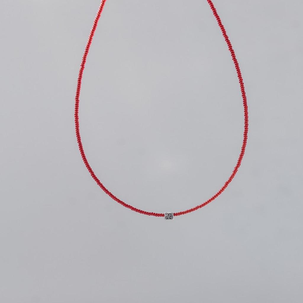 [RIIZE WonBin Style] Falling Star Silver Necklace / 925 Silver