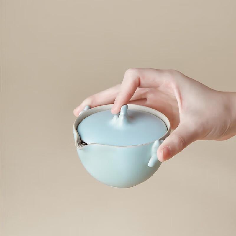 Wanqiantang Ceramic Quick Brew Travel Tea Set