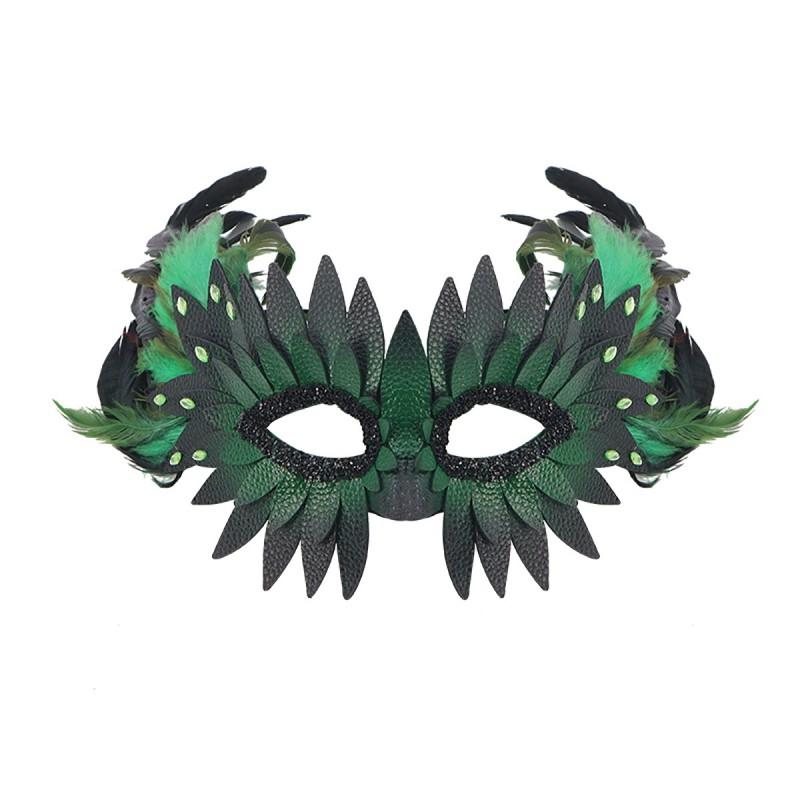 Halloween Owl Bird Beak Half Face Mask Masquerade Carnival Party