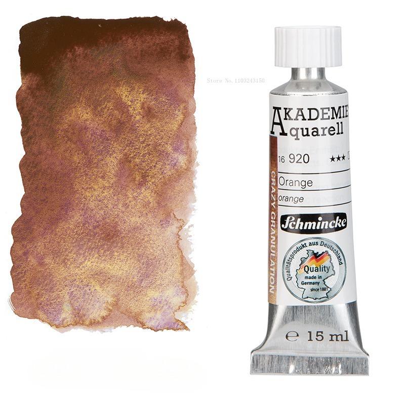 

15ml 6-color German Schmincke Watercolor Pigment Precipitation Color Department College Art Watercolor Painting Creation Paints (as the picture,15ml- Tube)