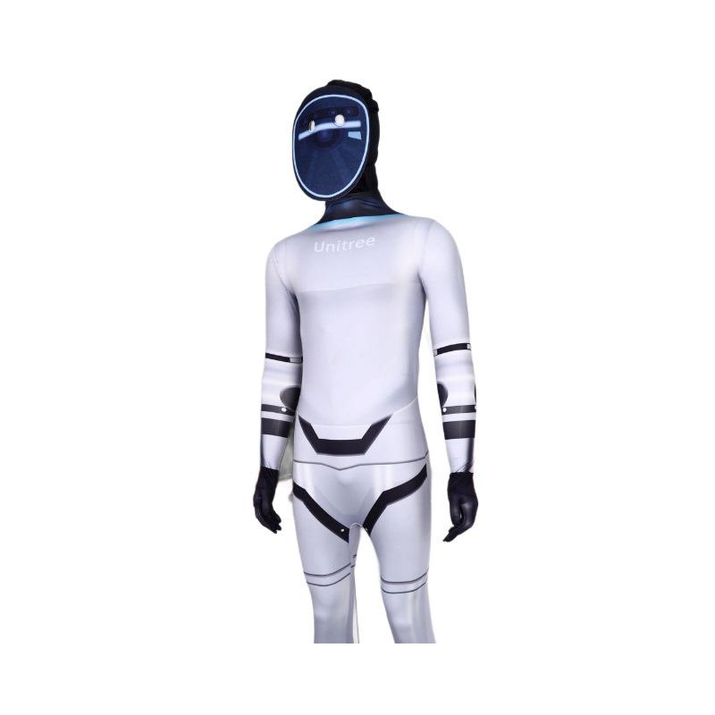 Spring Festival Gala WuBOT Tech-Inspired Cosplay One-Piece Costume