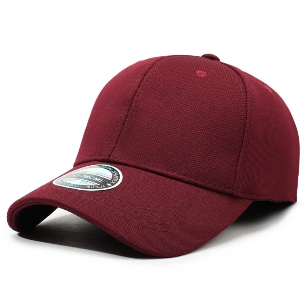 Solid Color Baseball Caps Adjustable Sports Cap High Quality Sun Hats  Men Women
