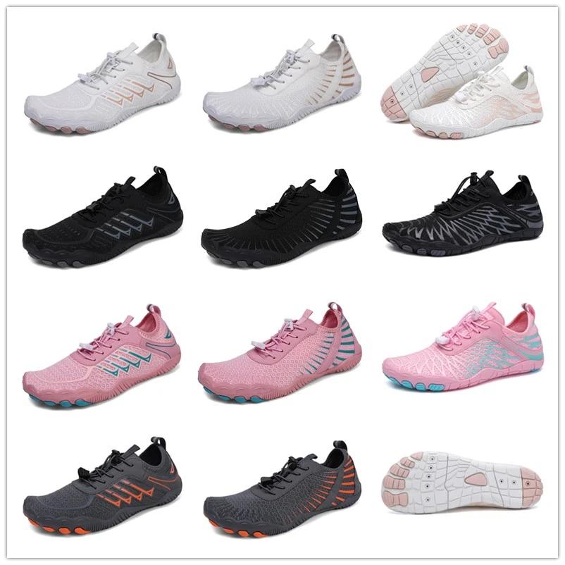New Women Men Barefoot Aqua Shoes Quick-Drying Outdoor Beach Upstream Wading Swimming Water Shoes Traning Sneakers Unisex