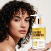 Ginger Shampoo-Repair Damaged Hair-Color-Lock and Deeply Cleaning-Suitable for All Hair Types, 200ml