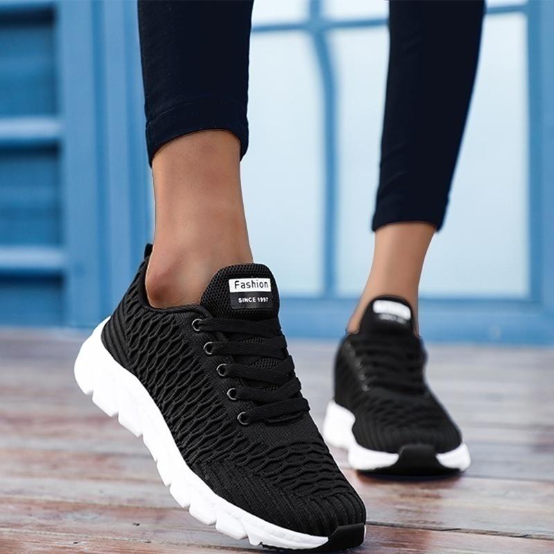 Fashion Womens Breathable Mesh Sneakers Casual Running Shoes Summer Sports Shoes