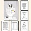 Nordic Simple Funny Wall Art French Bulldog Toilet Funny Bathroom HD Canvas Poster Print Home Bedroom Living Room Decor