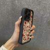 Phone Case Vintage Wine Red Floral Pattern For iPhone 17 16 15 14 13 12 11 Pro Max XS XR X 7 8 Plus 16E 17 Air 13 Mini TPU Cover