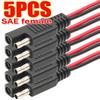 Automotive Extension Cable Solar Panel Cable Wire SAE Connector Extension Cable SAE Quick Connector Disconnect Plug SAE Power