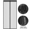 Magnetic Door Screen Custom Size Mosquito Net Curtain Fly Insect Automatic Closing Invisible Mesh For Kitchen Indoor Living Room