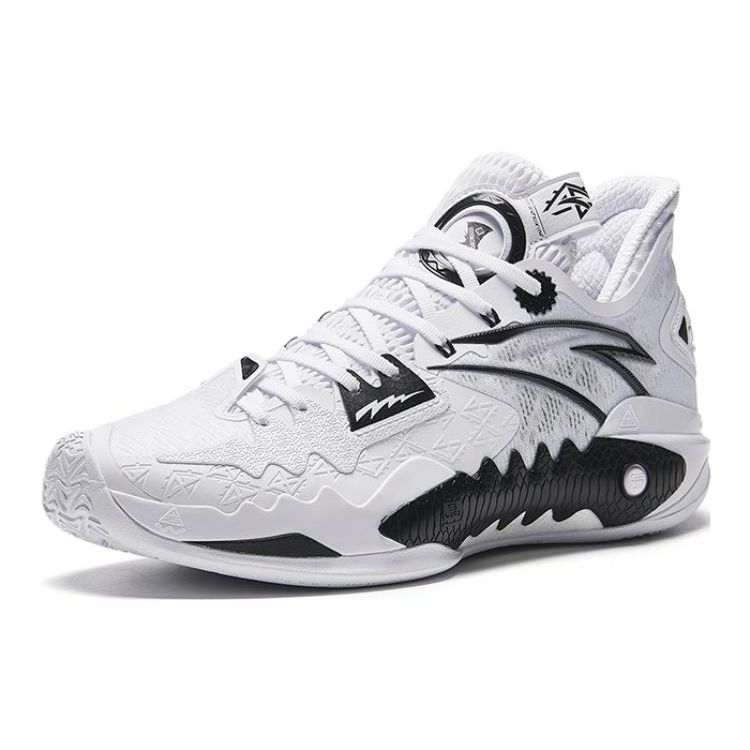 Anta Shock Wave 5 Scarpe da Ginnastica da Uomo Primo Anno Bianco Nero 112331106-9