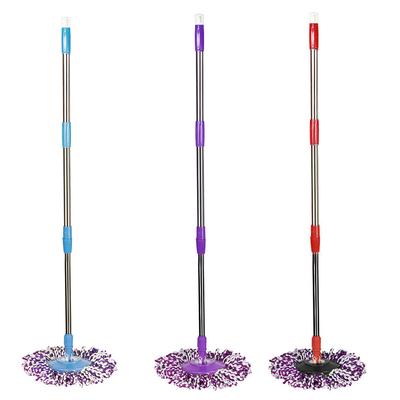 Spin Mop Pole Handle Replacement for Floor Mop 360 No Foot Pedal Version