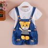 Children's Wear Children's Trousers Baby Children's Overalls Jeans Baby Summer Shorts