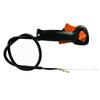 Throttle Handle Switch Compatible With FS160 4140 790 1304 FS220 FS280 Brush Cutter Parts Durable= Control Grip Replacement