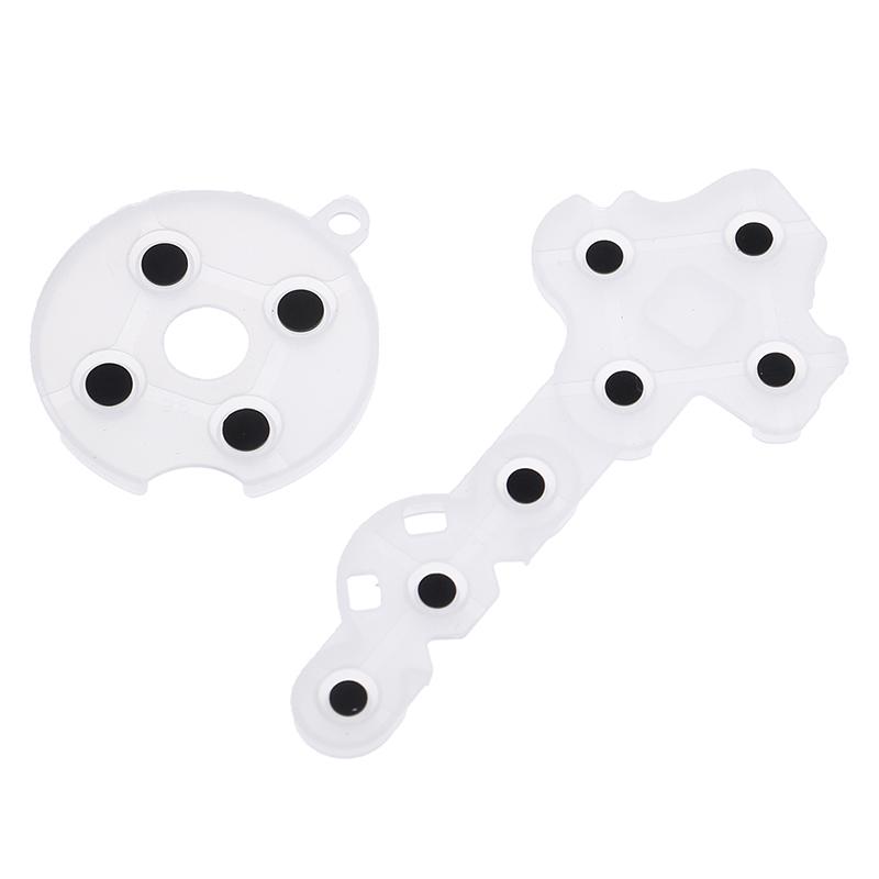 2Pcs/Set Transparent Controller Conductive Rubber Pad Contact Pad For Xbox360