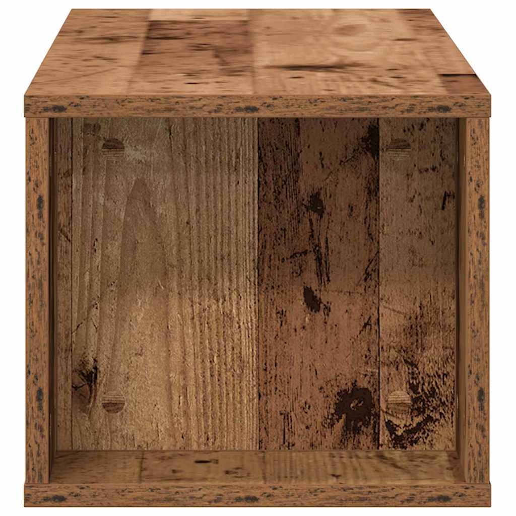 TV Cabinet Reclaimed Wood Look 100 x 30 x 26.5 cm Engineered Wood