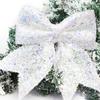 DIY Colorful Bow Ornaments Pearl Cotton Christmas Tree Ornament  Happy New Year Decoration