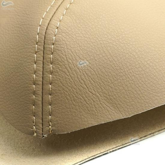 For Hyundai Sonata 2004-2008 Beige/Tan Leather Center Console Box Armrest Cover