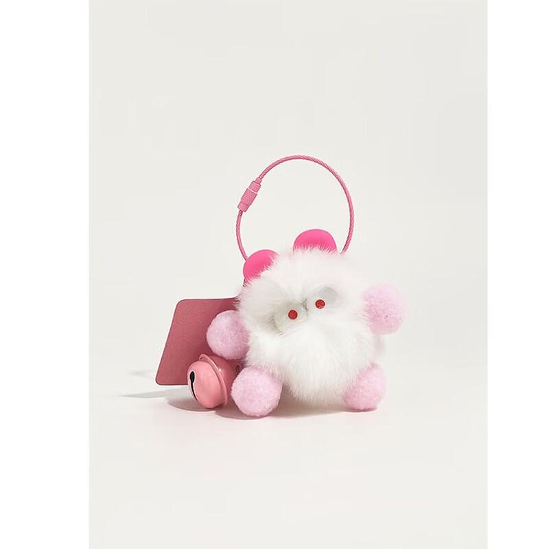 Cartoon Sootball Rabbit Rex Rabbit Fur Bag Charm