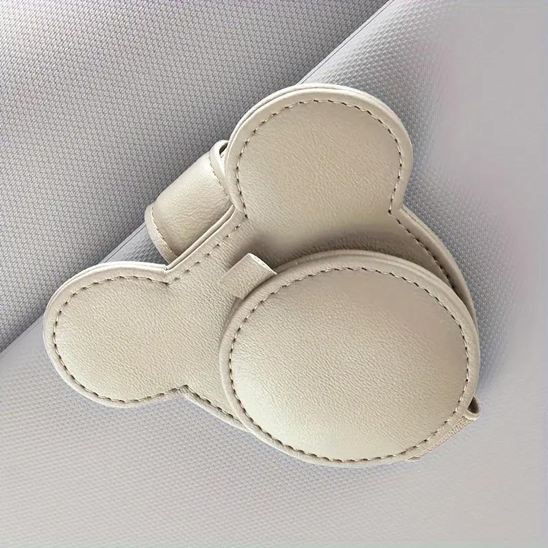 1PC car sun visor glasses clip multi-function card holder storage car sunglasses storage car creative ticket clip