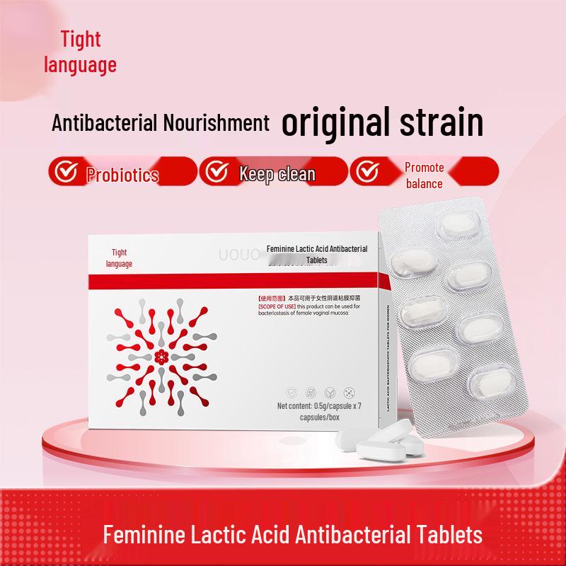 Feminine Intimpflege-Tabletten: Antibakteriell, Pflegend, Linderung von Geruch & Ausfluss, Vaginale Regeneration.