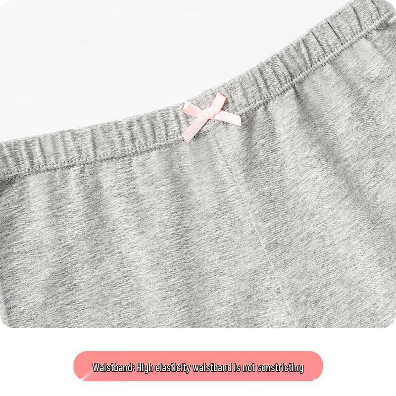 Girls' Cotton Anti-Chafe Safety Shorts