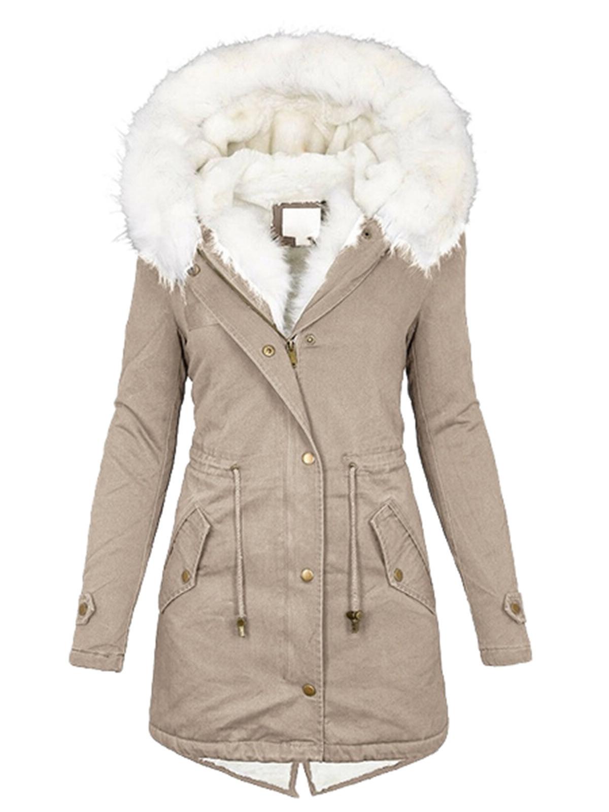 Sieviešu jaka Parka Long Parkas Sieviešu