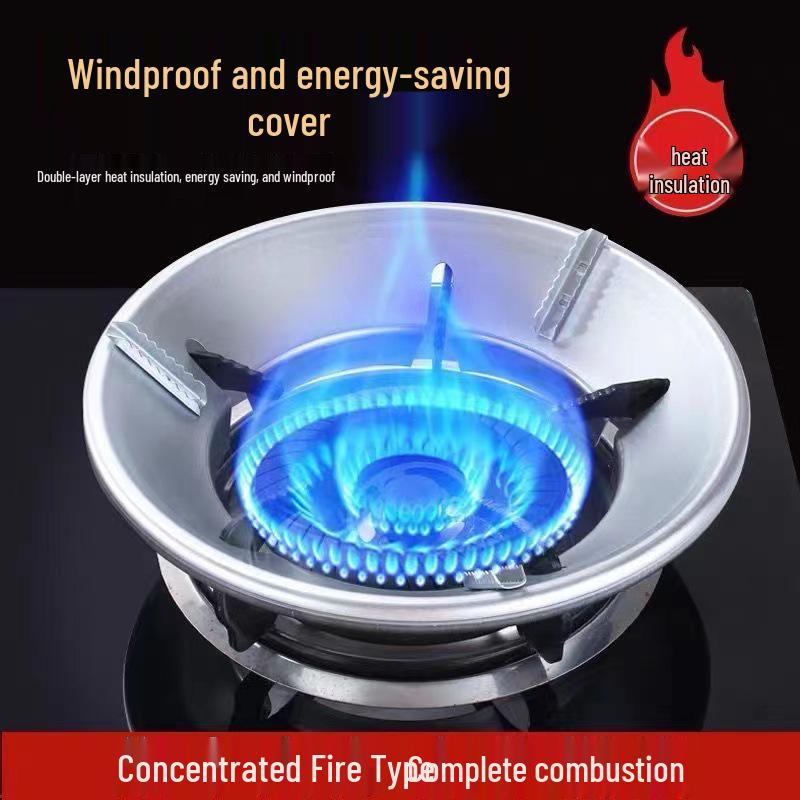 Energy-Saving Gas Stove Heat Reflector & Windshield