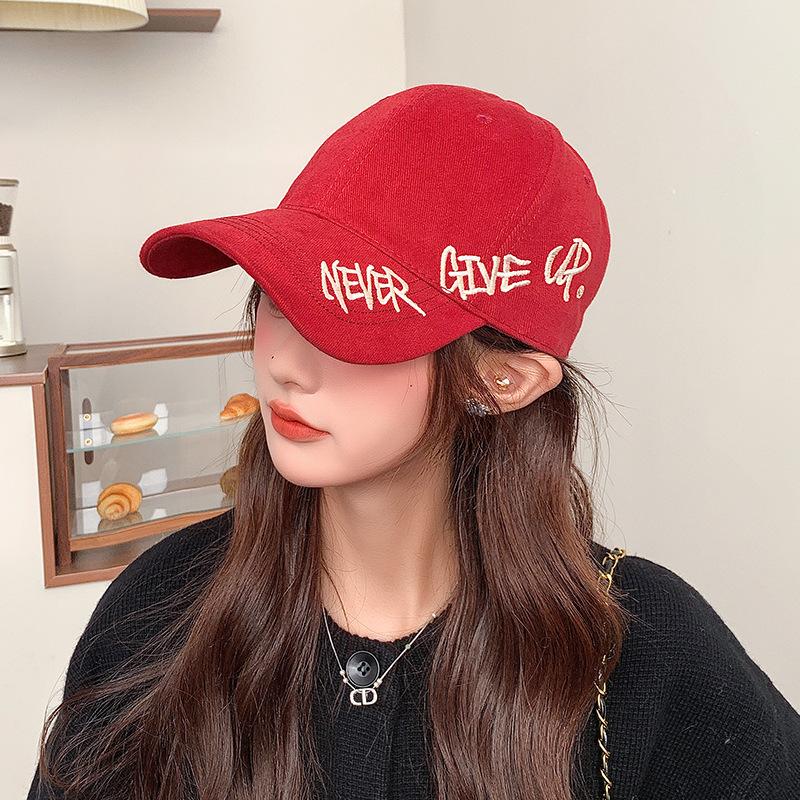 

Бейсболка с мягким верхом для женщин на осень и зиму, корейская версия, для большого обхвата головы, ретро, маленькая кепка с козырьком, зрительно уменьшающая лицо, для мужчин Adjustable