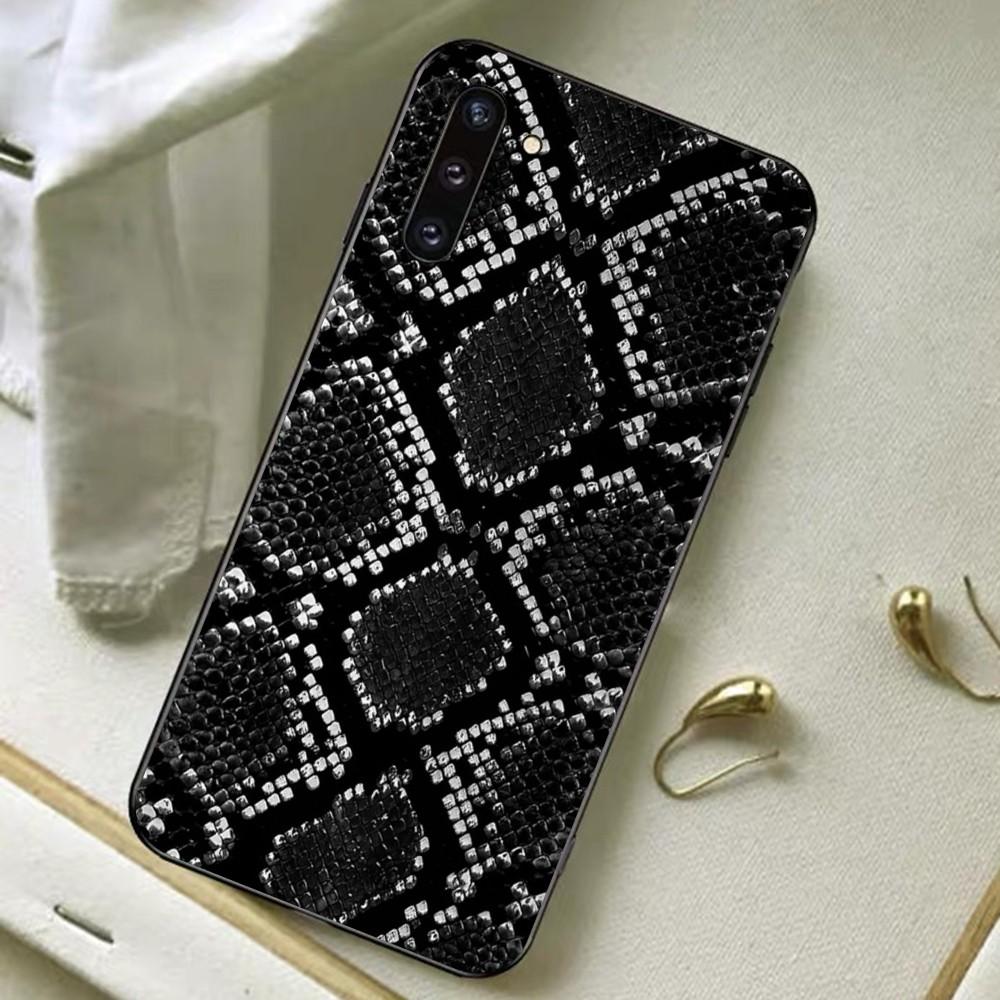 Snakes Skin Phone Case For Samsung A 13 21 30 31 32 51 52 53 70 for Huawei Honor 50 60 70 for OPPO Vivo