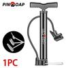 Manual Bicycle Tire Air Pump Bicycle Pump Suitable For Road And Mountain Bikes Portable Ground Pump Presta Valve Adapter