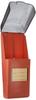 IRIS OHYAMA 15cm Wide X Deep X Red PH-350 Wall-Mounted Mailbox, Slim, Screw-Included, Rain-Resistant All-Plastic Construction, 9.5cm 35.5cm High,