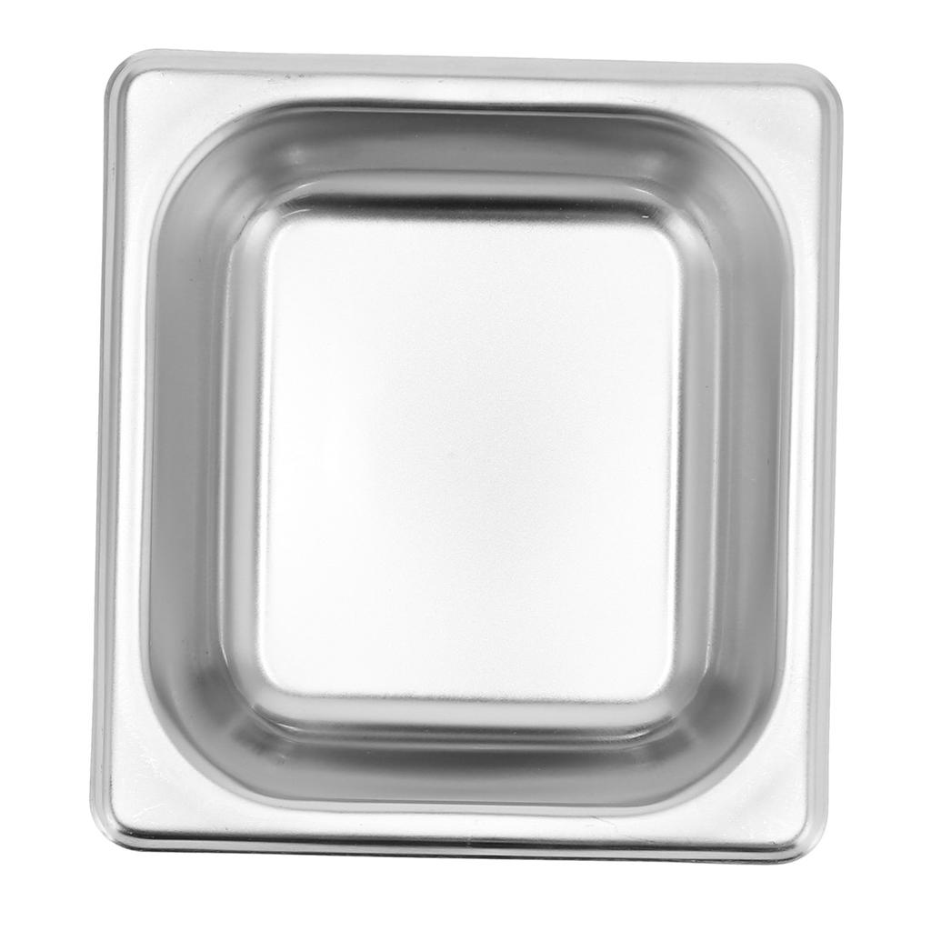 Edelstahlbecken, Futternapf, Buffetbecken, isoliertes Thekenbecken für Mahlzeiten in Kantinen zu Hause, Hotels