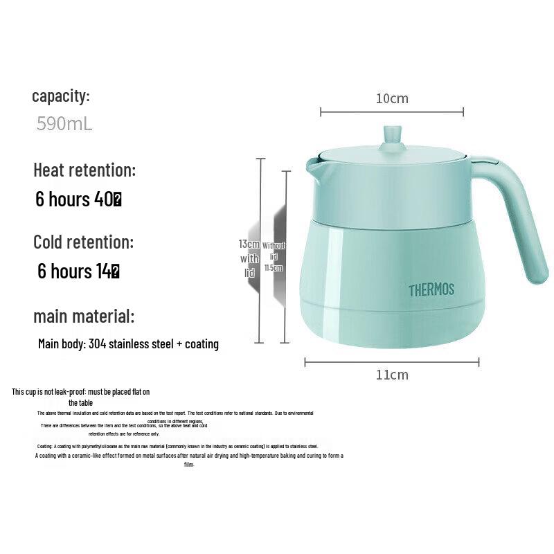 Thermos Stainless Steel Insulated Tea Carafe