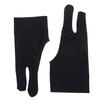 1Pc Artist Glove 2-Fingers Drawing Graphic Tablet Smudge  Anti-Fouling Gloves