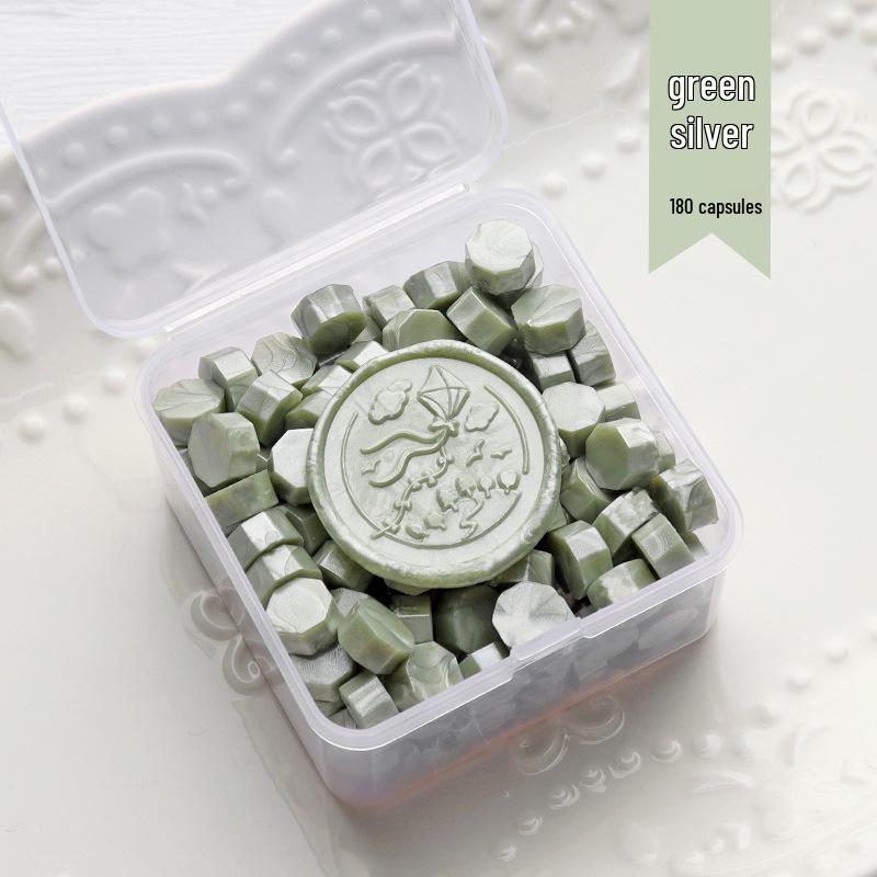 Metallic Wax Granules for Sealing Stamps: Ideal for Invitations, Envelopes & Letters.