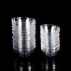 10Pcs Transparent Container Skin Care Tools Easy Cleaned Measuring Bowl  Facial Mask Prep