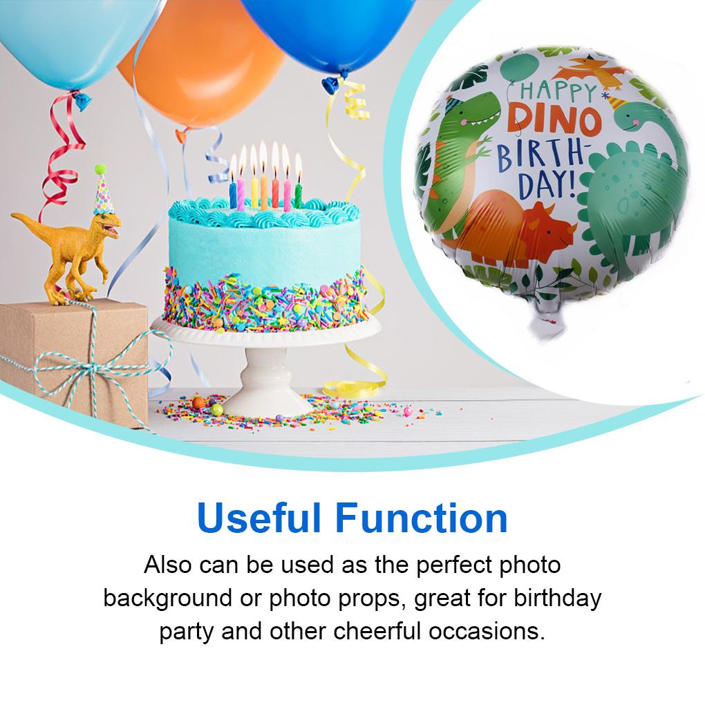 Birthday Balloons Dinosaur Themed House Balloon Room Decorations Kit Atmosphere Arrangement Lovely Photo Props Baby Shower Party