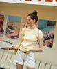 NEAR&DEAR Hera Twist Knit Top Yellow