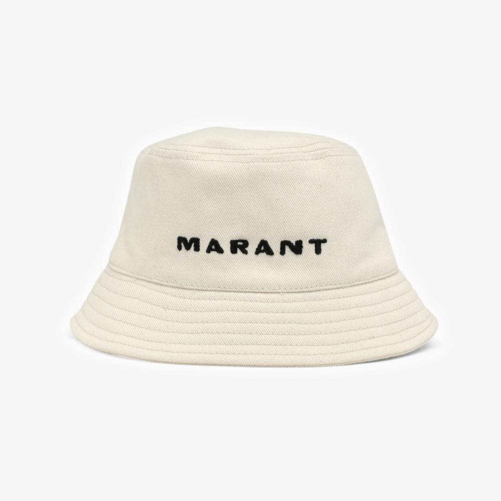 Isabelle Marant Cu001xha A2c04j Ecbk Haley Halley Logo Embroidery Bucket Hat