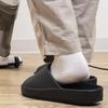 Okamura Foot Comfort Made in Snug Comfortable Slippers, Color, 30cm, Black, HECE6907BK, Japan, Fit,