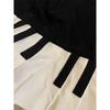 New black and white piano key design skirt women's summer fashion small slim skirt