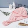 Microfiber Hair Towel Wrap for Women Super Absorbent Shower Cap Towel with Button Quick Hair Towel Drying Soft Dry Hair Cap