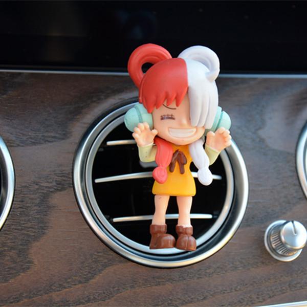 One Piece Luffy Car Dashboard Figure Air Vent Perfume Gift Box