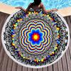 Fornitura Diretta Asciugamano da Spiaggia Esplosivo in Microfibra Asciugatura Rapida Assorbente Asciugamano da Spiaggia Boemo con Frange