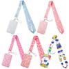 Credential Holder Pink Ribbon Lanyards for Keys Neck Strap For Card Badge Gym Keyring Nurse Accessories